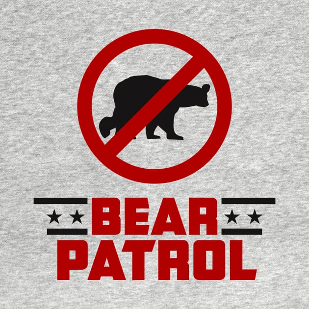 Bear Patrol (Black) by winstongambro